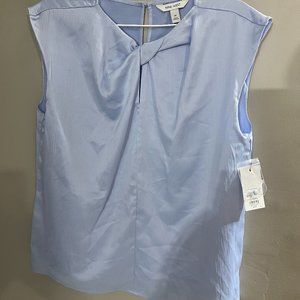 Nine West Women's Twist-Neck‎ Blouse NWT Size M